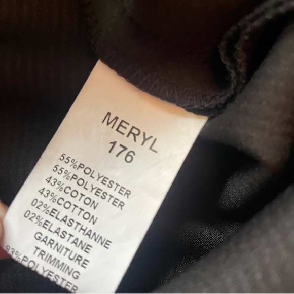 Impulsion Dress, white & black, Size 42 EU (10 US) CREATION FRANCAIS - Picture 12 of 12